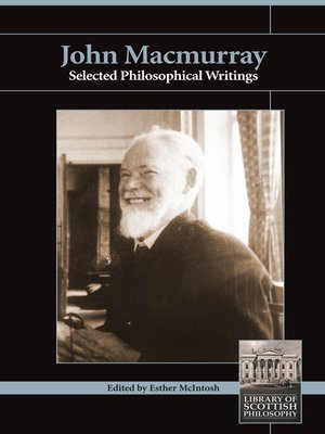 cover image of John Macmurray
